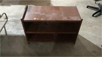 Wooden tv stand/ 15 x 32 x 22