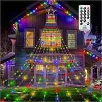 Christmas Outdoor Star String Lights 23ft 860 LED
