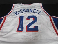 TJ McConnell Signed Jersey FSG COA