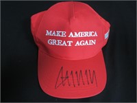 Donald Trump Signed Hat RCA COA