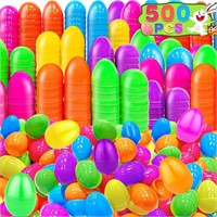 AMENON 500 Count Plastic Easter Eggs 2.2 Inch