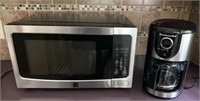 Kenmore MIcrowave, Kitchen Aid Coffee Maker