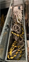 Aluminum Tool Box Full of Rope