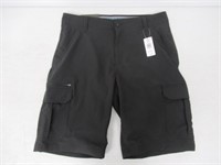 Sierra Men's Size 34 Tech Shorts, Black