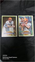 1980 Pat McInally and Ken Anderson Bengals cards