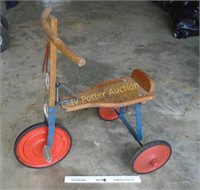 Antique 3 Wheel Sittin Scooter