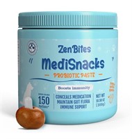 Two jars of Medi Snacke Pill Pouch Paste For dogs