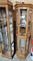 WOOD CURIO CABINET