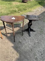 Two side tables stands