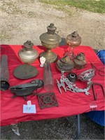 Aladdin lamp and miscellaneous oil lamps