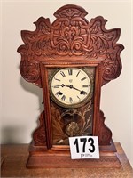 Vintage Clock With Key (LR)