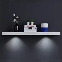Floating Shelf with Touch-Sensing Light MSRP $69