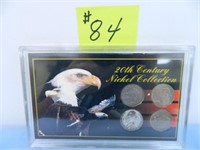 20th Century Nickel Collection (4 Coins)