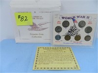 WWII Obsolete Coin Collection (8 Coins)