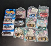 12 Pc. Hot Wheel Happy Meal Toys, Misc.