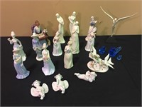 PORCELAIN FIGURE LOT OF 20