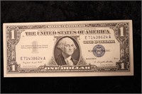 Series 1957 A US $1 Silver Certificate