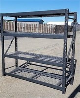 1--Steel Shelf Unit