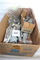 GALVONIZED PIPE FITTING BOX LOT