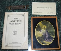 Misc Lot: Augsburg Confession Booklet + Opener