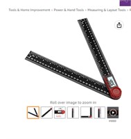 LCD Electronic Display Digital Angle Finder Ruler