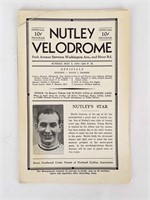 Nutley Velodrome Race Programs