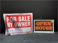 Open House & For Sale By Owner Signs