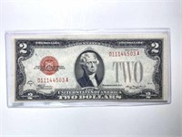 1928-D Two Dollar $2 Red Seal Uncirculated