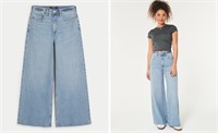 HOLLISTER ULTRA HIGH-RISE WIDE-LEG JEANS-10R