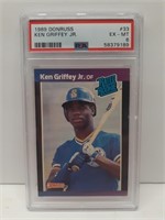 1989 Donruss Ken Griffey Jr PSA 6 Card