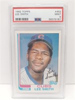 1982 Topps Lee Smith PSA 9 Card
