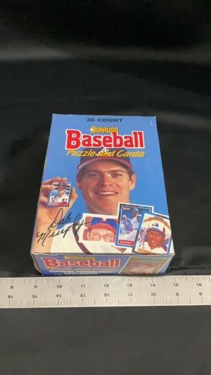 DonRuss Baseball Puzzle and cards