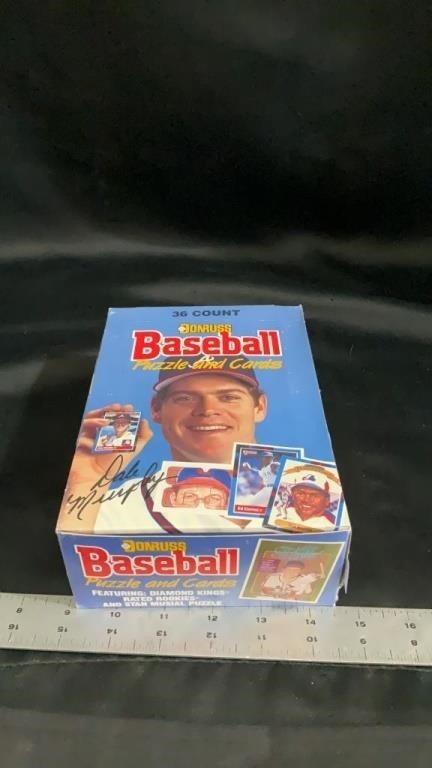 DonRuss Baseball Puzzle and cards