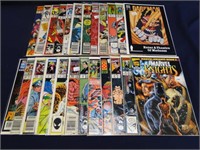 24 Marvel Comics in Sleeves