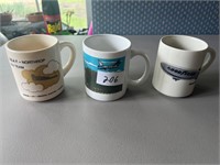 3 AVIATION MUGS