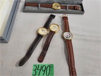 4 – Wrist Watches, 1 Is Lionel RR Watch