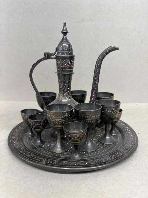 India teapot set