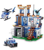 City Police Station Building Set