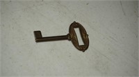 Antique Brass Skeleton Key