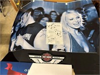 Harley  100th Anniversary carboard cutout