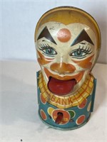 Working Vintage J Chein Mechanical Clown