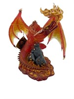 Steve Kehrli Spirit Dragons Red Dragon Sculpture