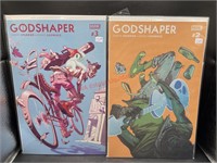 God Shaper #2,3 comics  (living room)
