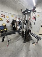 Marcy Weight Machine Press Station Lat Machine