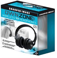 $47 Sharper image ownzone tv headphones