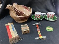 PO S of A Ribbon, Cups and Saucers, Etc.