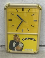 (Y) R.J. Reynolds Camel Cigarette Wall Hang Clock