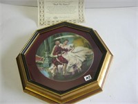 Collector Plate(framed) "Shawnee Dance"
