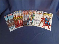 DC Superman 110-118 multiples