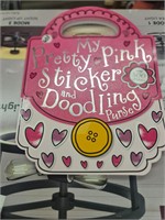 Pretty pink sticker book